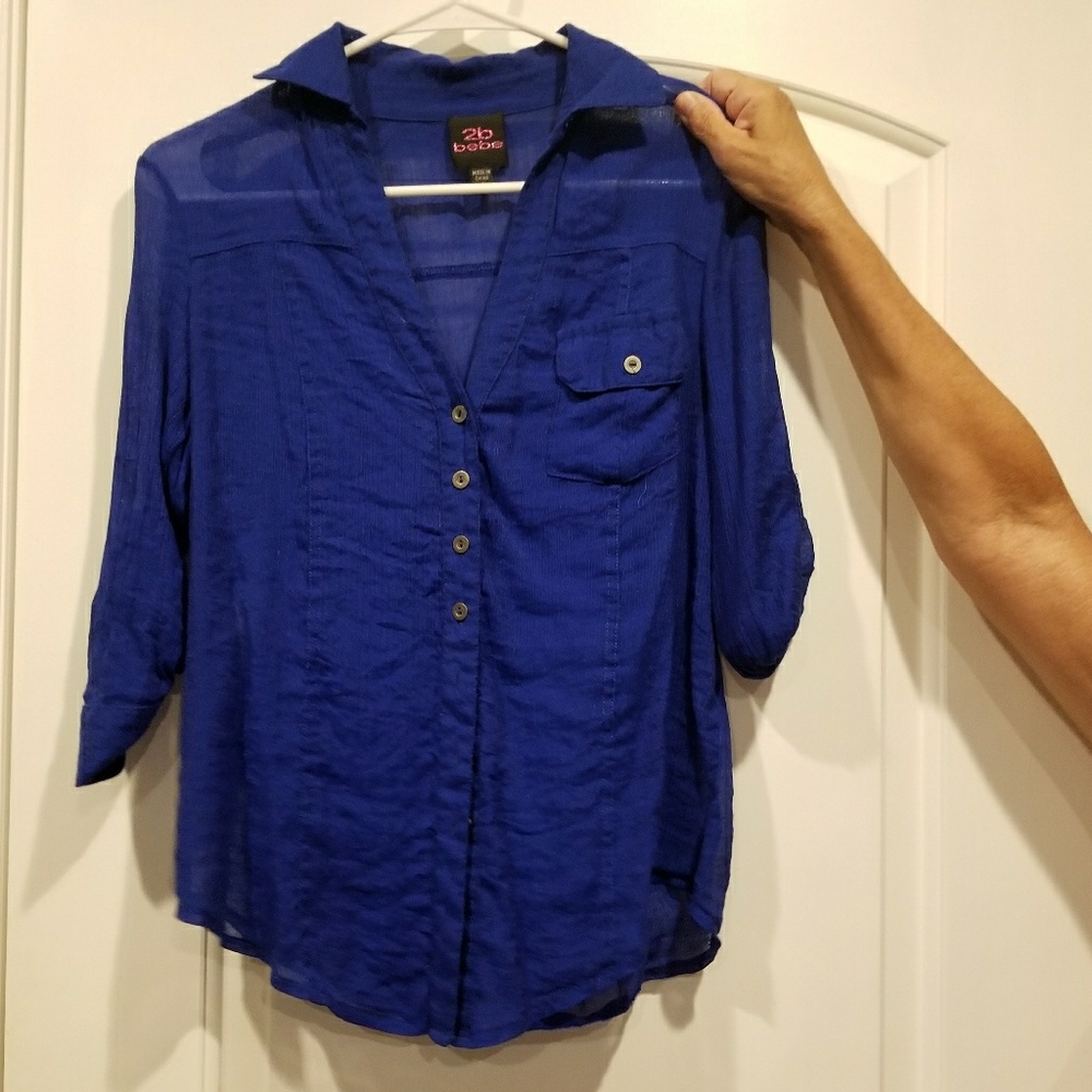 Blue blouse